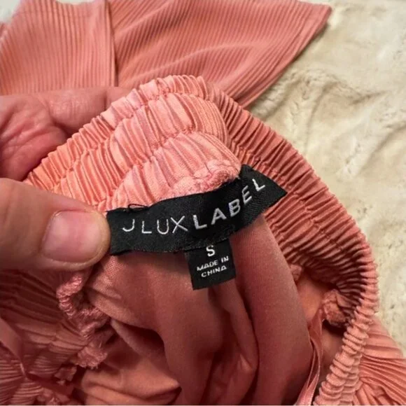 JLUXLABEL Plissé Dusty Pink Set - Picture 7 of 7